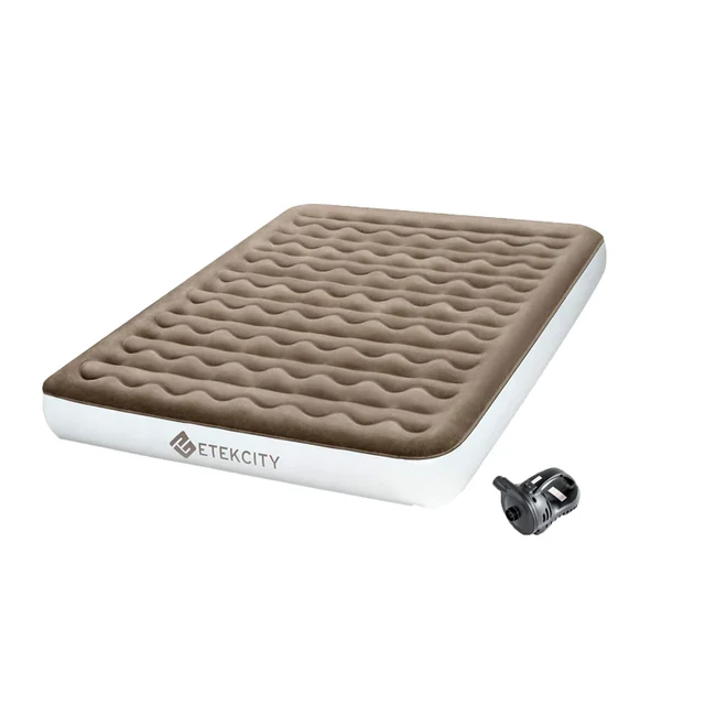 Etekcity Camping Air Mattress with Rechargeable Pump (Queen)
