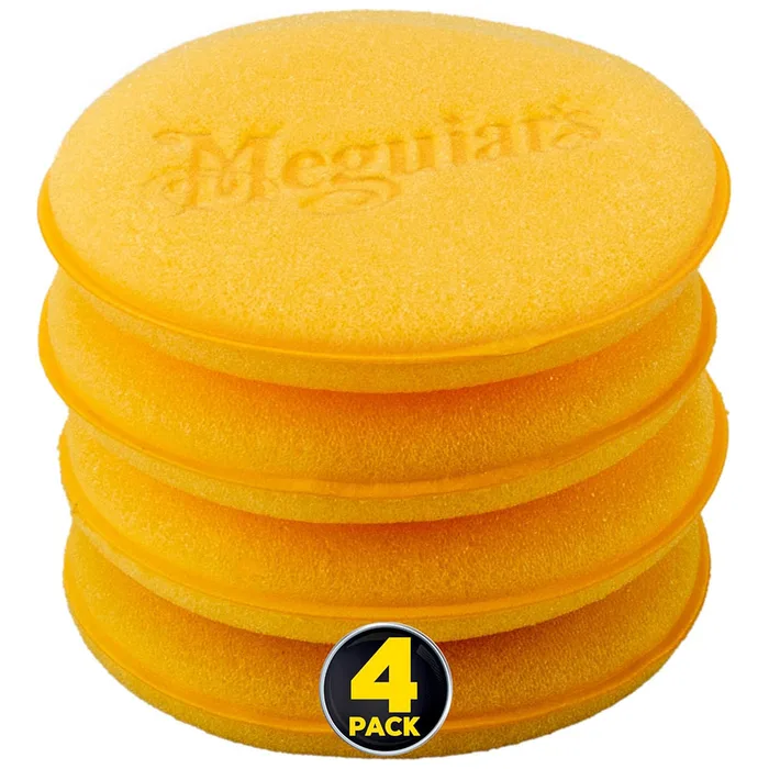 Meguiar's Supreme Shine Foam Applicator Pads, 4 Pack