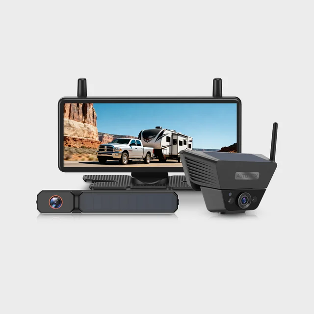 AUTO-VOX Solar 5C Dual-Channel Backup Camera System