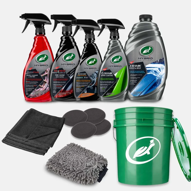 Turtle Wax Complete Car Care Kit (Hybrid Solutions)