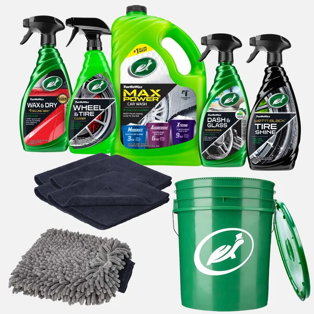 Turtle Wax Inside & Out Complete Essentials Car Care Kit