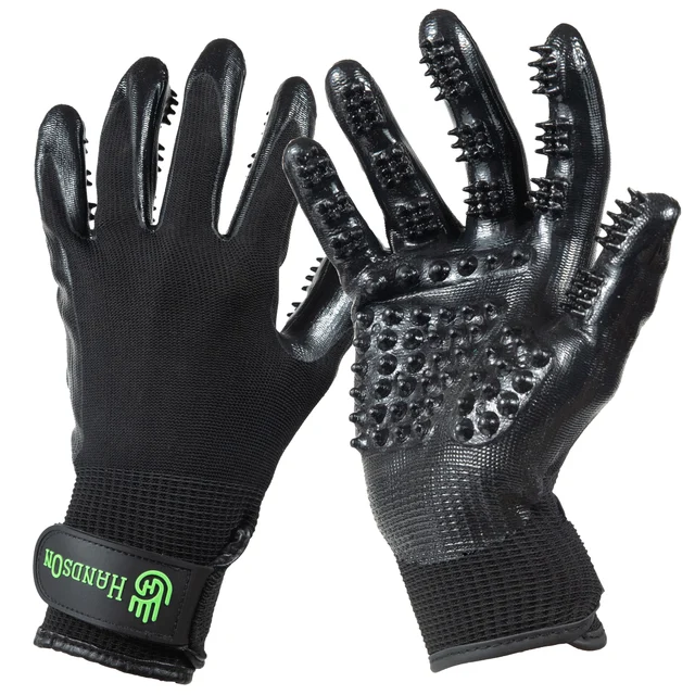 HandsOn Pet Grooming Gloves