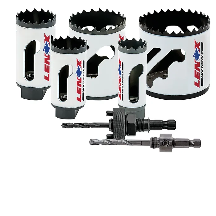 LENOX 7PC Contractor's Hole Saw Kit (1815140)