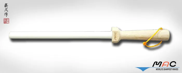 MAC 8 1/2" White Ceramic Honing Rod (SR-85)