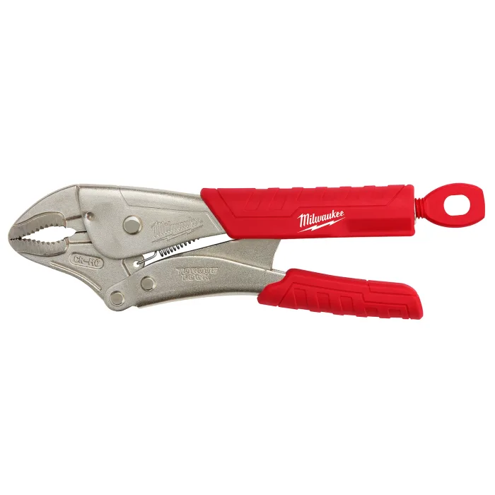 48-22-3410 10 in. TORQUE LOCK Curved Jaw Locking Pliers with Grip