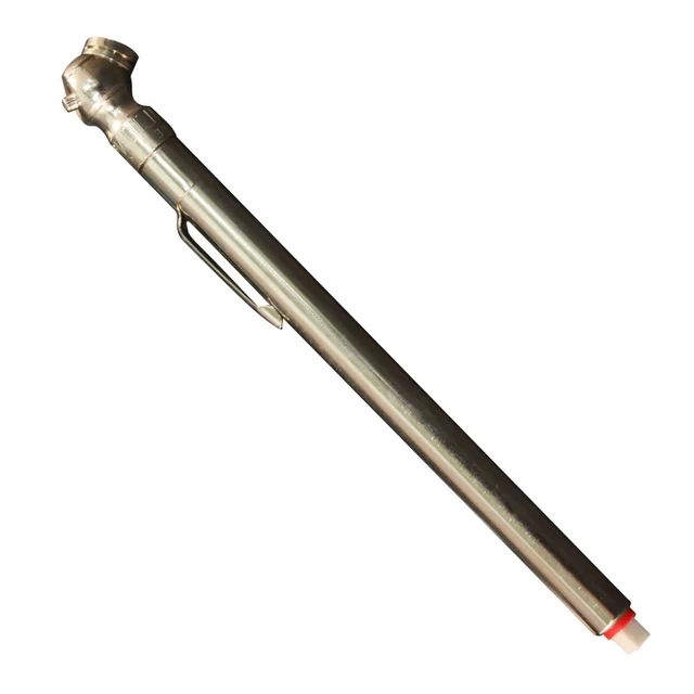 Milton S-921 Single-Chuck Pencil Tire Pressure Gauge (5-50 PSI)